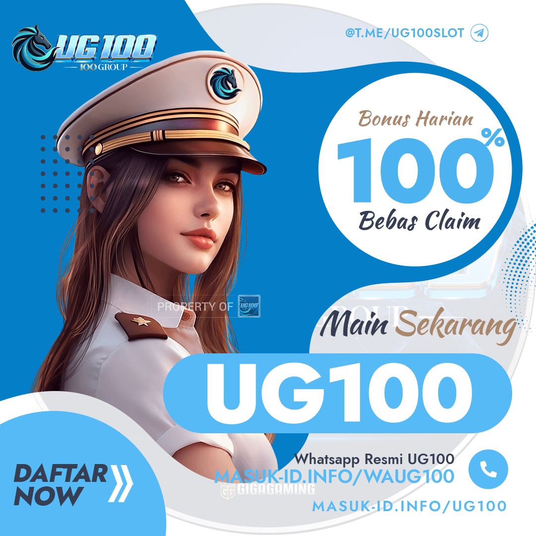 UG100: Situs Resmi Slot Ug & Pragmatic Play X500